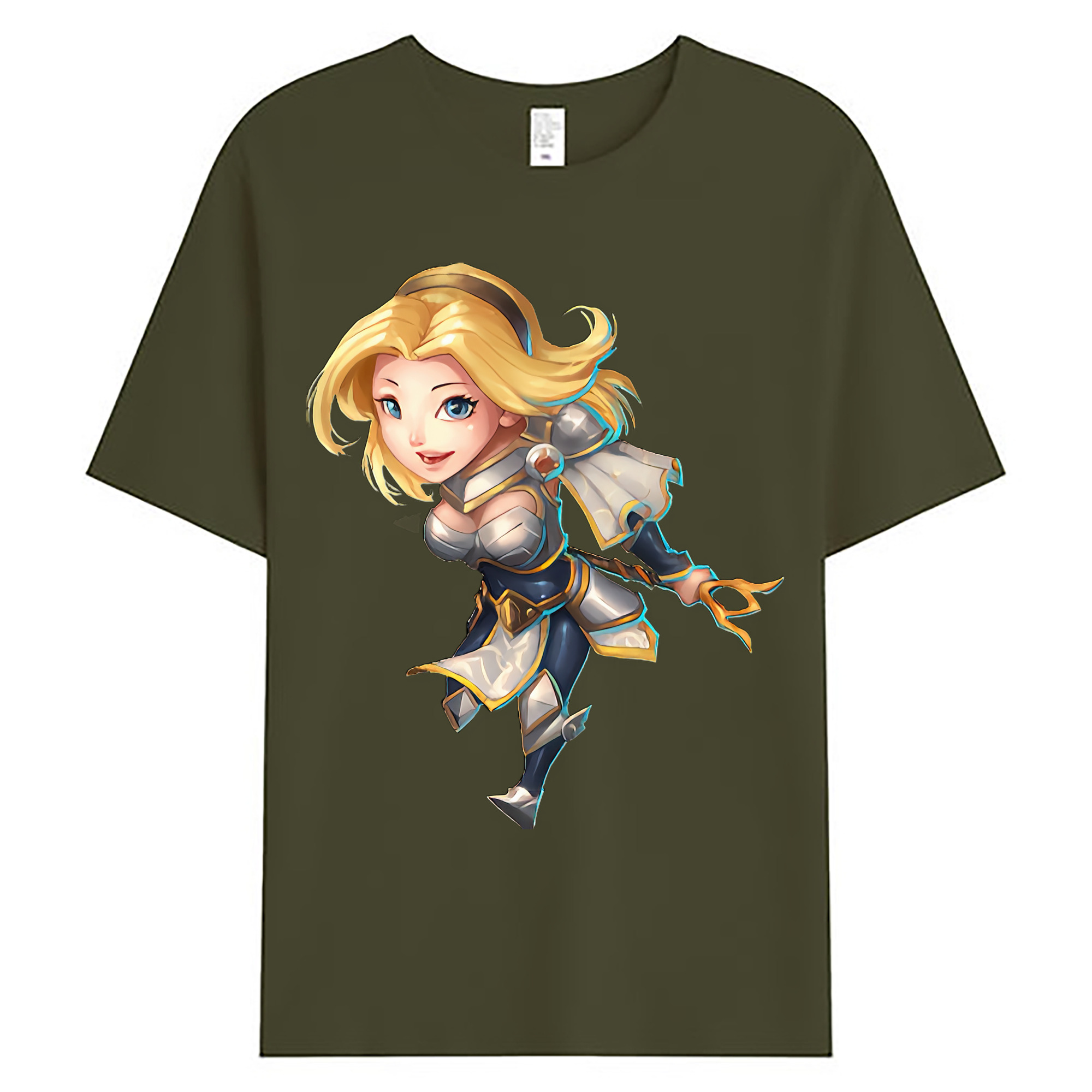 （画像用） リーグ・オブ・レジェンド League of Legends LOL 綿100％ メンズ半袖Tシャツ｜肌触りやわらか＆通気性